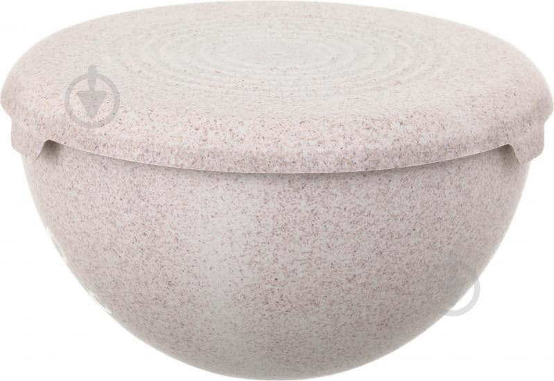 Набор салатников Practic BIO с крышкой 3 шт. (1,5 л+3 л+6 л) крем - фото 2 Набор салатников Practic BIO с крышкой 3 шт. (1,5 л+3 л+6 л) крем - фото 2