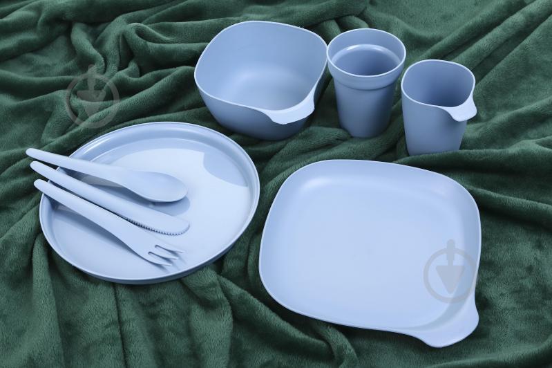 Миска Practic квадратная 0,75 л Вailango голубая - фото 5 Миска Practic квадратная 0,75 л Вailango голубая - фото 5