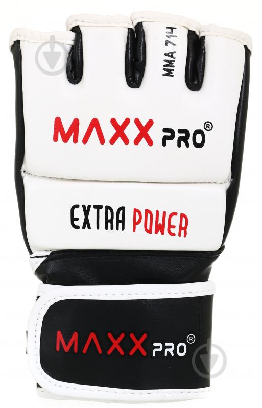 Рукавички для MMA MaxxPro MMA-714 White L р. L Loz білий - фото 2