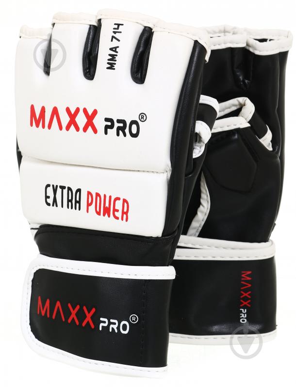 Рукавички для MMA MaxxPro MMA-714 White L р. L Loz білий - фото 1