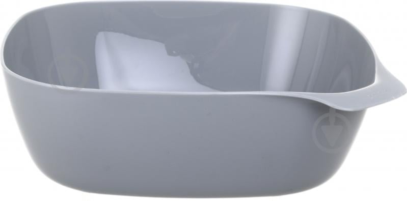 Миска Practic квадратна 2 л Вailango сіра - фото 1 Миска Practic квадратна 2 л Вailango сіра - фото 1
