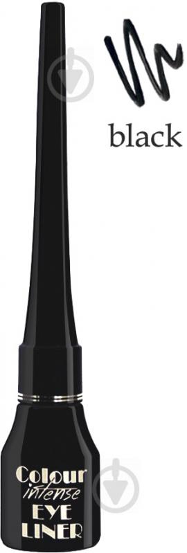 Підводка для очей Colour Intense EL-376 Eye Liner чорний 4,5 мл - фото 1