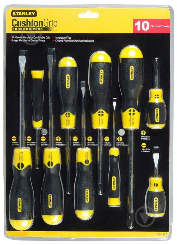 Набор отверток Stanley CushionGrip 2-65-005 - фото 3