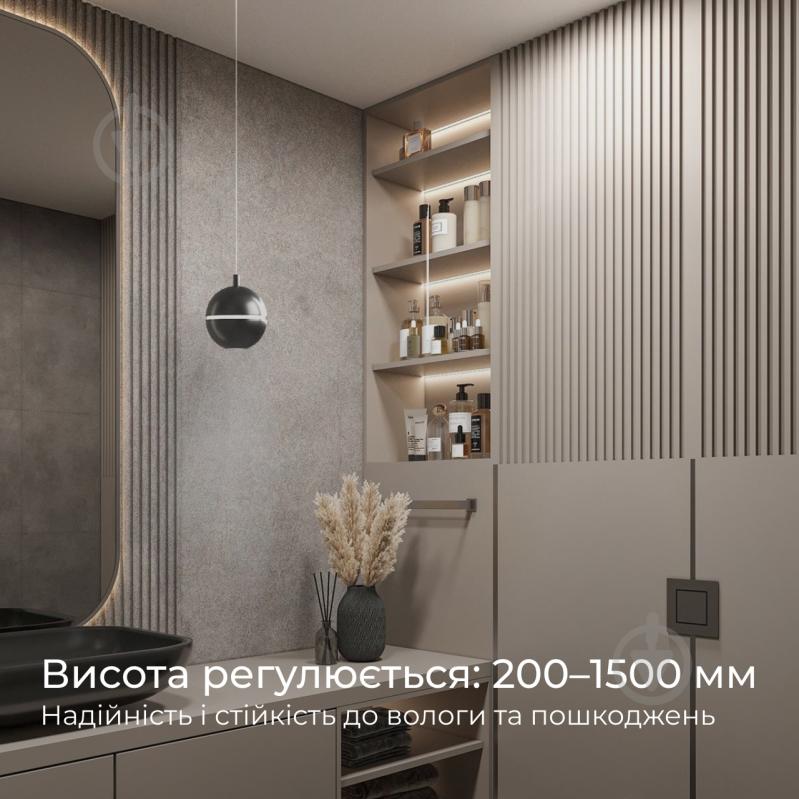 Светильник подвесной Emotion_20.13 4000К 4,2 Вт /MR11 черный NB 110/1-P-R9005-N - фото 2 Светильник подвесной Emotion_20.13 4000К 4,2 Вт /MR11 черный NB 110/1-P-R9005-N - фото 2