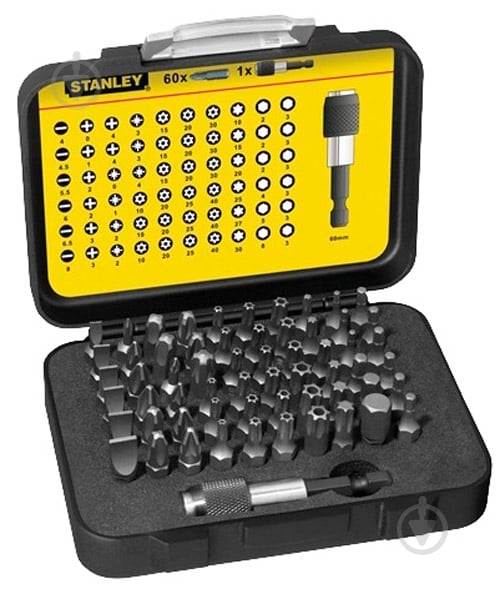 Stanley Набор бит Expert с магнитным держателем 1-13-902 - фото 1