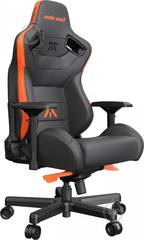 Кресло Anda Seat Fnatic Edition Black/Orange Size XL (AD12XL-FNC-PV/F) черный/оранжевый - фото 4