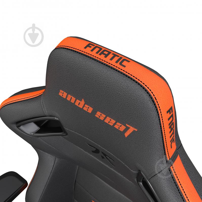 Кресло Anda Seat Fnatic Edition Black/Orange Size XL (AD12XL-FNC-PV/F) черный/оранжевый - фото 9