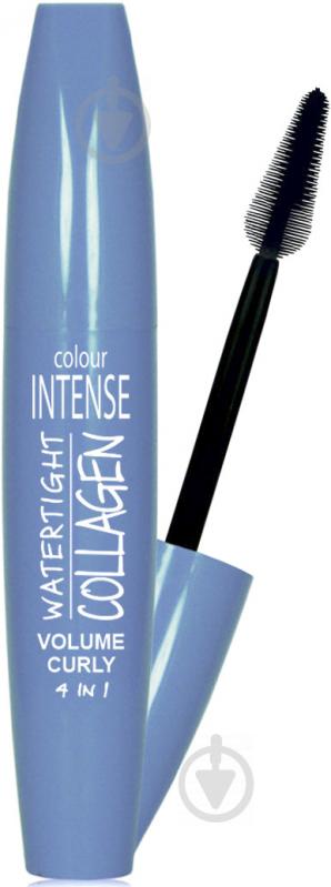 Тушь для ресниц Colour Intense M-541 Collagen Watertight 4 in 1 черный 10 мл - фото 1