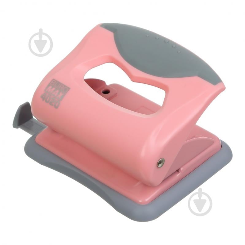 Дырокол PASTEL розовый BM.4020-10 Buromax - фото 1 Дырокол PASTEL розовый BM.4020-10 Buromax - фото 1