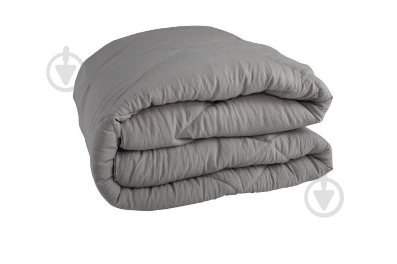 Ковдра Washed Cotton сірий 200х210 см Balak Home - фото 1 Ковдра Washed Cotton сірий 200х210 см Balak Home - фото 1