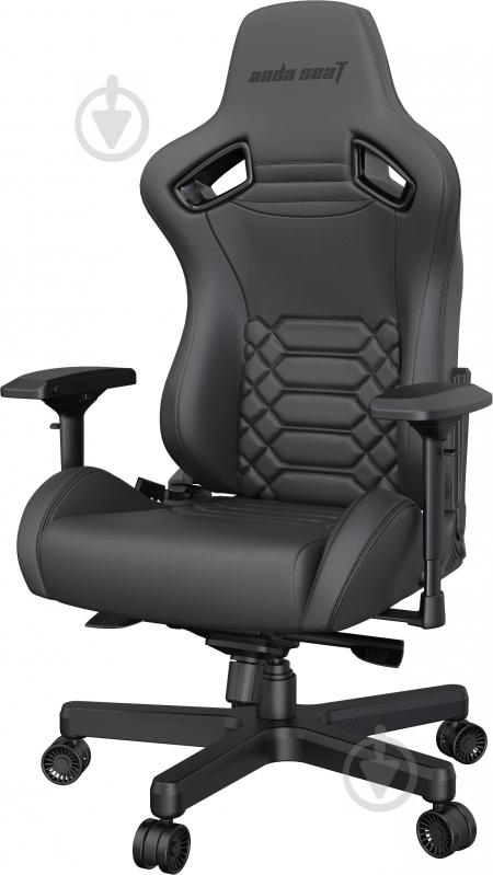 Кресло Anda Seat Kaiser 2 Napa Black Size XL (AD12XL-04-B-L-B01) черный - фото 6