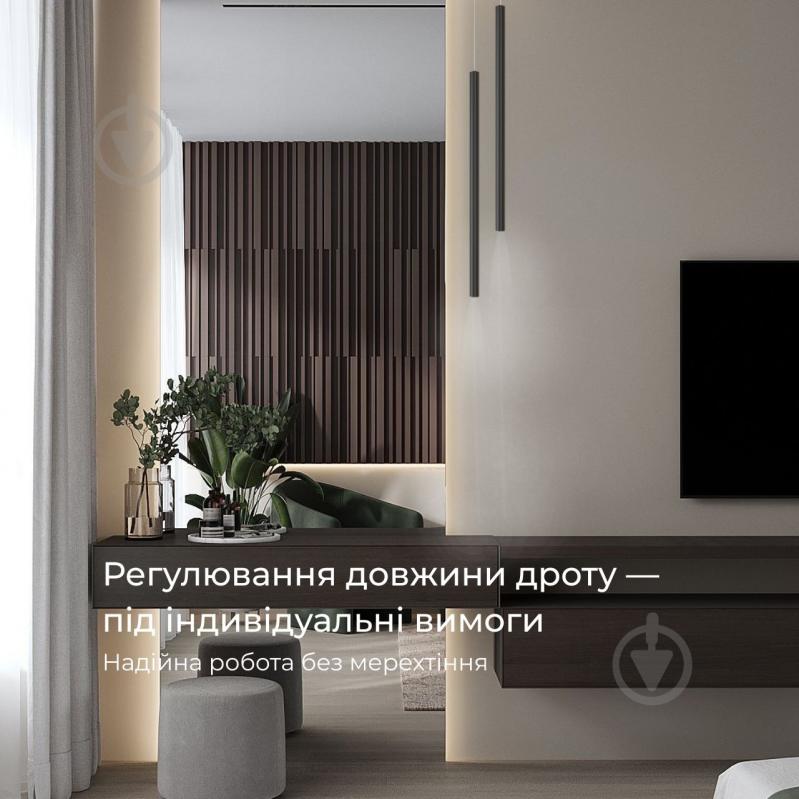 Світильник підвісний Emotion_20.13 4000К 3 Вт G9 чорний SF25-P-R9005-N - фото 2 Світильник підвісний Emotion_20.13 4000К 3 Вт G9 чорний SF25-P-R9005-N - фото 2