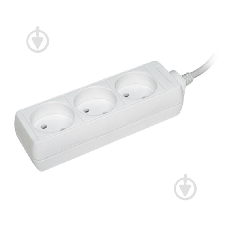 Подовжувач UEC без заземлення 3 гн. білий 1,5 м WYP10-06-03-01-N-U - фото 1 Подовжувач UEC без заземлення 3 гн. білий 1,5 м WYP10-06-03-01-N-U - фото 1