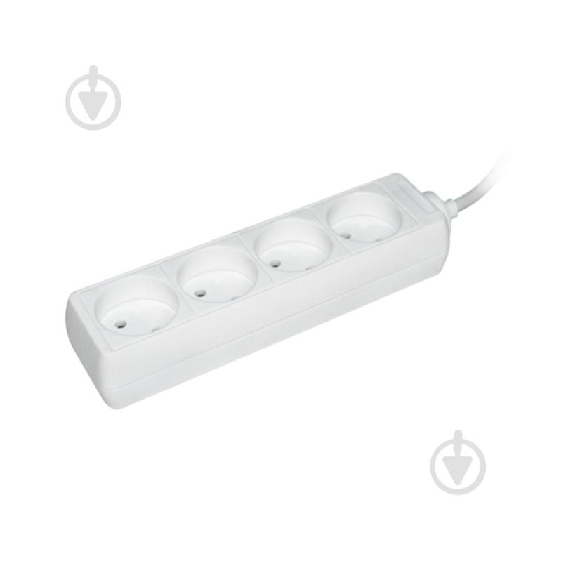 Подовжувач UEC без заземлення 4 гн. білий 1,5 м WYP10-06-04-01-N-U - фото 1 Подовжувач UEC без заземлення 4 гн. білий 1,5 м WYP10-06-04-01-N-U - фото 1
