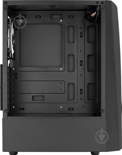 Корпус AeroCool Wave-G-BK-v2 FRGB Tempered glass Black - фото 13