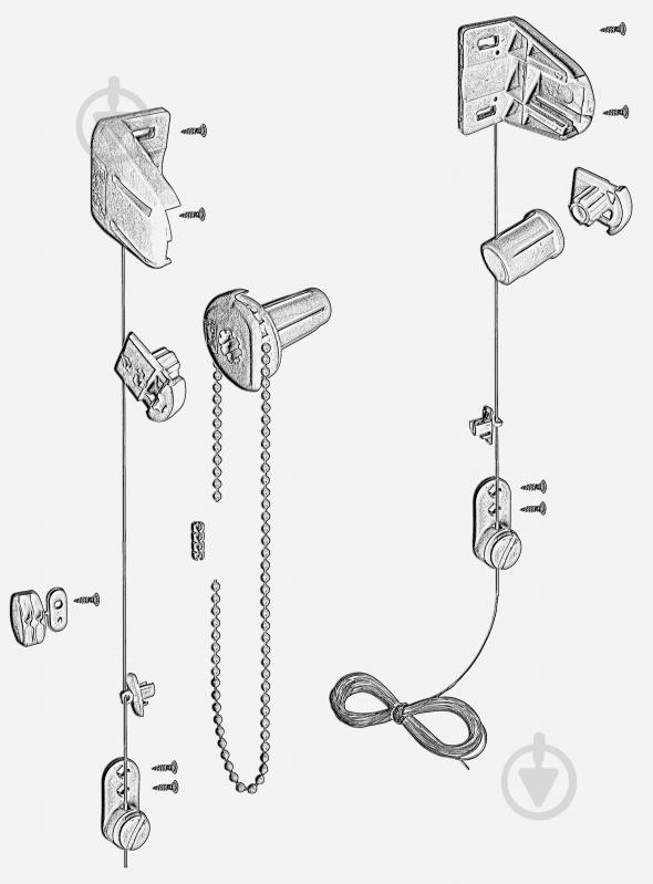 Ролета мини Декорія Лен с фиксацией на струну 68x140 см Оранжевая - фото 4 Ролета мини Декорія Лен с фиксацией на струну 68x140 см Оранжевая - фото 4