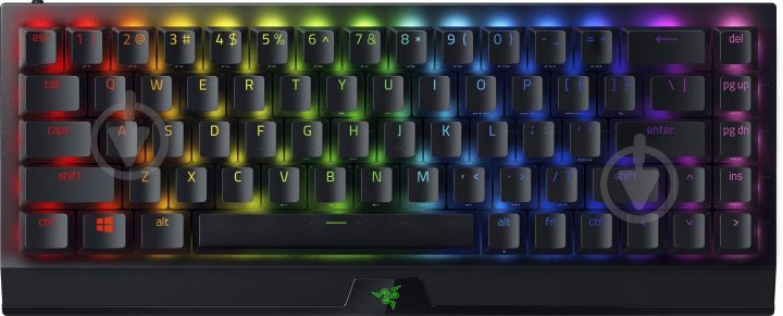 Клавіатура бездротова Razer BlackWidow V3 Mini Hyperspeed Yellow Switch (RZ03-03890700-R3R) black - фото 1