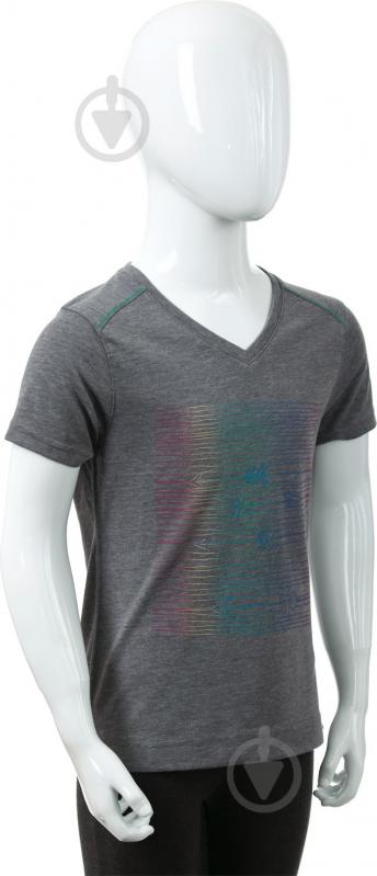 Футболка McKinley Tico 257120-902911 серый меланж - фото 2