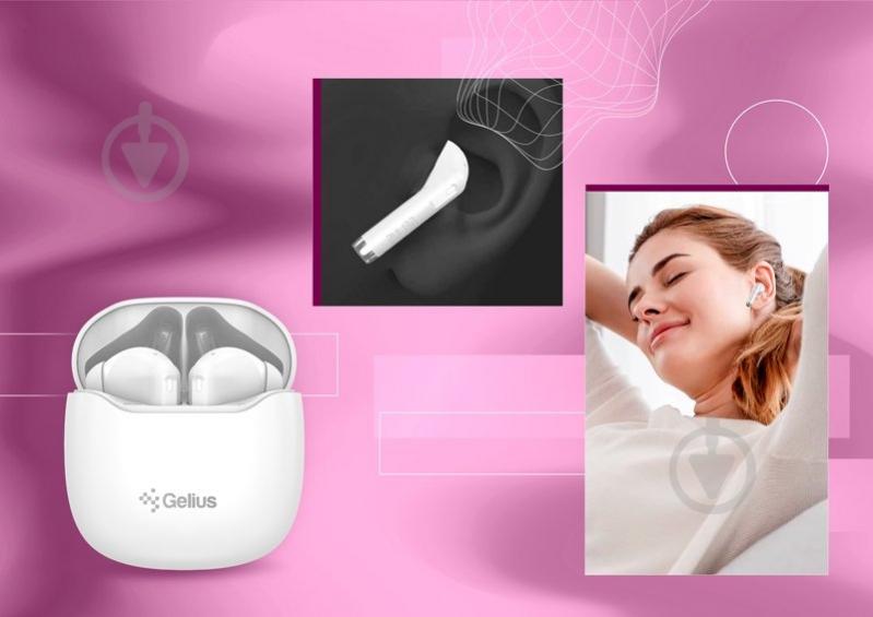 Наушники Gelius Basic 2 GP-TWS048 white (00000101655) - фото 13