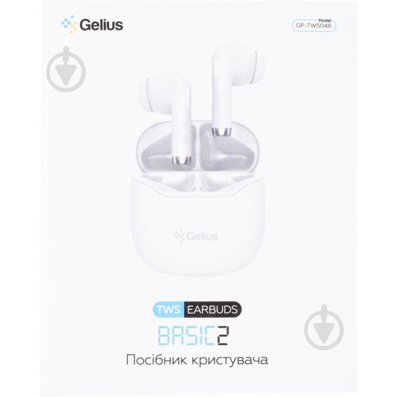Наушники Gelius Basic 2 GP-TWS048 white (00000101655) - фото 7
