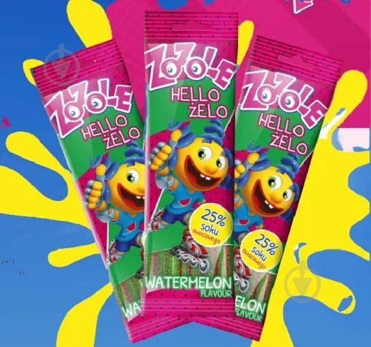 Конфеты желейные Zozole Watermelon 75 г - фото 2 Конфеты желейные Zozole Watermelon 75 г - фото 2