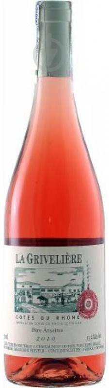 Вино Brotte Cotes du Rhone La Griveliere Pere Anselme rose 0,75 л - фото 1