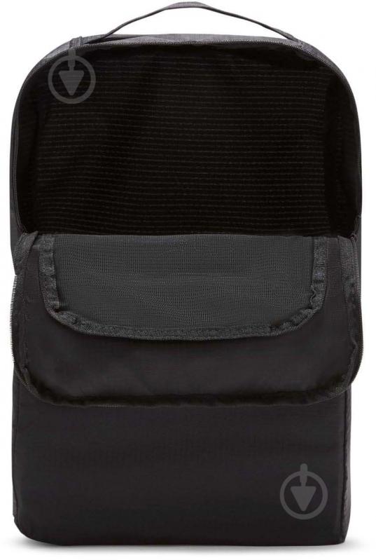 Сумка Nike NK STASH SHOE BAG DB0192-010 13 л чорний - фото 4