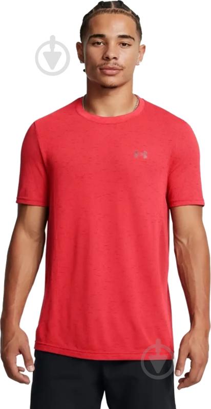 Футболка Under Armour Vanish Seamless SS 1382801-713 р.L красный - фото 1