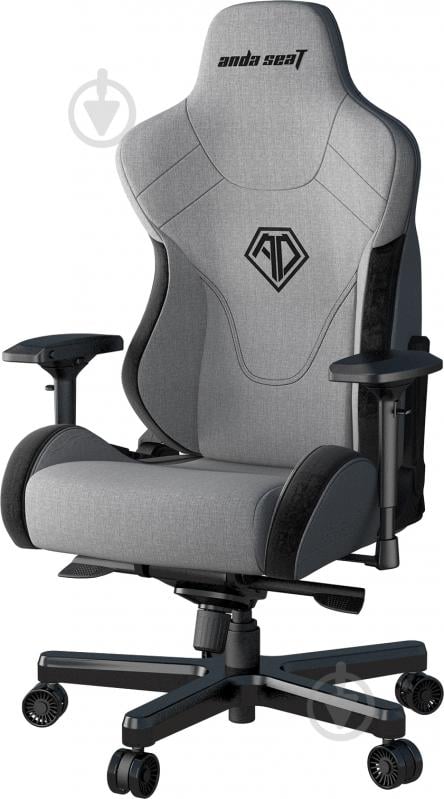 Крісло Anda Seat T-Pro 2 Grey/Black Size XL (AD12XLLA-01-GB-F) сірий/чорний - фото 5