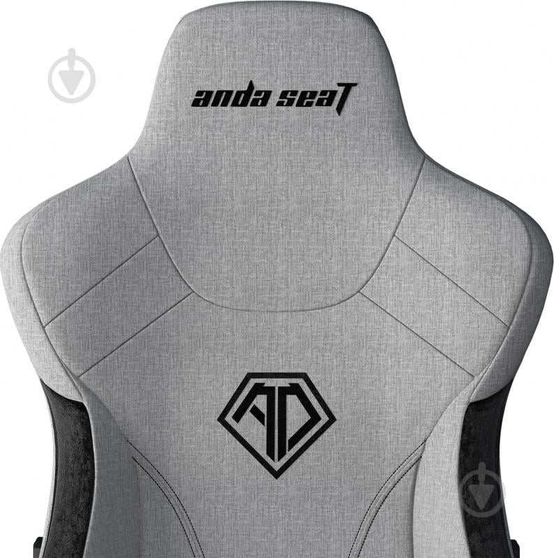 Крісло Anda Seat T-Pro 2 Grey/Black Size XL (AD12XLLA-01-GB-F) сірий/чорний - фото 11