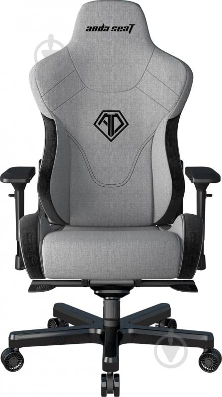 Крісло Anda Seat T-Pro 2 Grey/Black Size XL (AD12XLLA-01-GB-F) сірий/чорний - фото 4