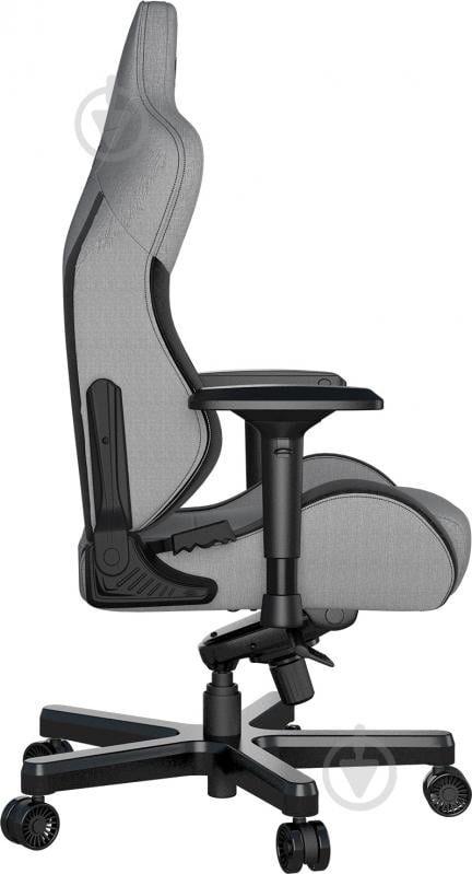 Крісло Anda Seat T-Pro 2 Grey/Black Size XL (AD12XLLA-01-GB-F) сірий/чорний - фото 7