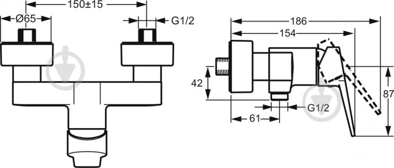 Смеситель для душа Oras Twista 3860U - фото 2