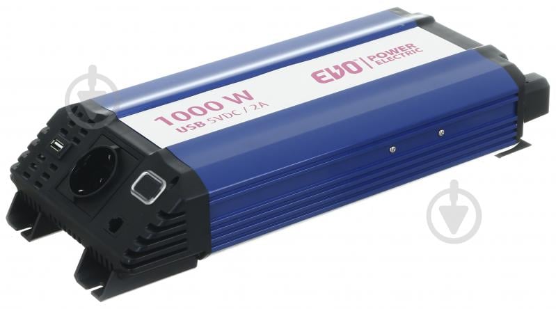 Инвертор EVO PROLINE AP1000IN 500Вт/1000Вт работает от 12V чистый синус - фото 1