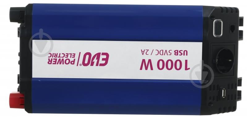 Инвертор EVO PROLINE AP1000IN 500Вт/1000Вт работает от 12V чистый синус - фото 5