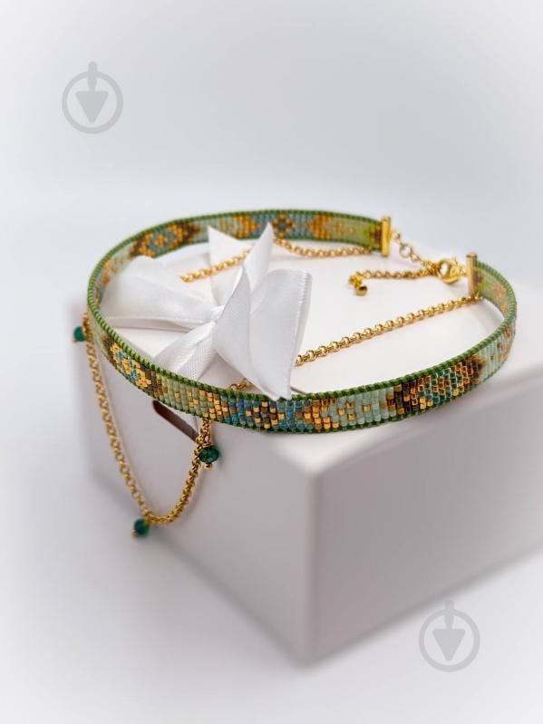 Чокер Svitla Изумрудный - фото 2