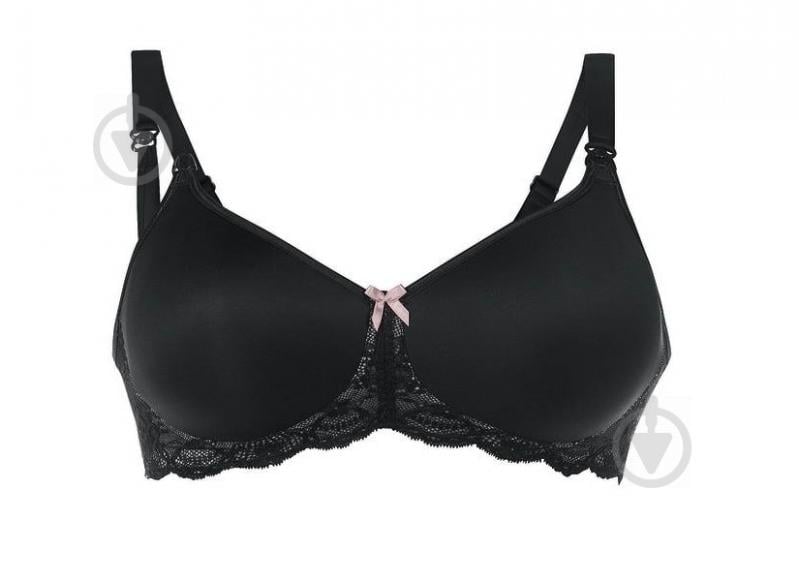 Бюстгальтер для кормящих с плотной чашкой без косточек Anita Miss Lovely 001 р.75 Е черный - фото 3