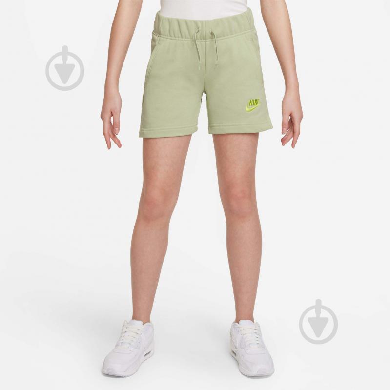 Шорты Nike CLUB FT 5 IN SHORT DA1405-371 р. XL зеленый - фото 3