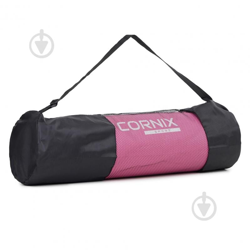 Килимок для йоги та фітнесу Cornix 183 x 61 x 1 cм XR-0010 Pink рожевий - фото 2