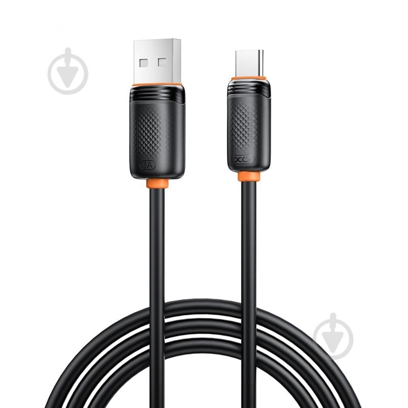 Дата-кабель Xo NB302-AC 1 м black (NB302-AC.black) - фото 3