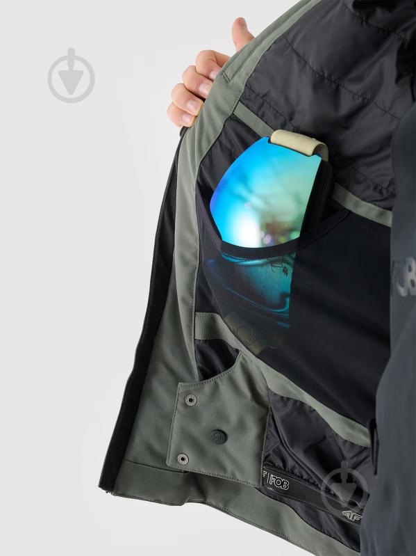 Куртка чоловіча зимова 4F TECHNICAL JACKET M511 4FWAW24TTJAM511-43S р.L хакі - фото 13 Куртка чоловіча зимова 4F TECHNICAL JACKET M511 4FWAW24TTJAM511-43S р.L хакі - фото 13