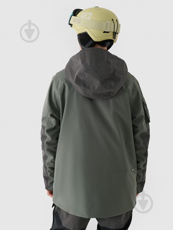 Куртка чоловіча зимова 4F TECHNICAL JACKET M511 4FWAW24TTJAM511-43S р.L хакі - фото 2 Куртка чоловіча зимова 4F TECHNICAL JACKET M511 4FWAW24TTJAM511-43S р.L хакі - фото 2