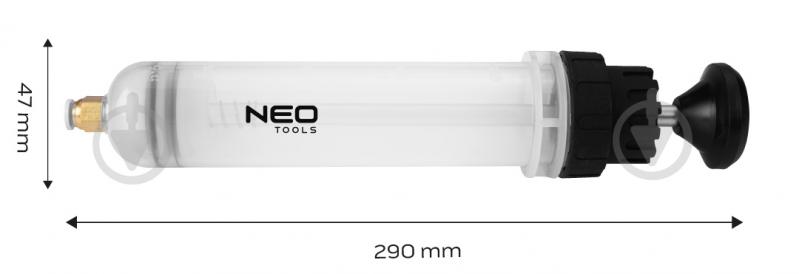Шприц для рабочих жидкостей NEO tools 200 мл 10-805 - фото 15