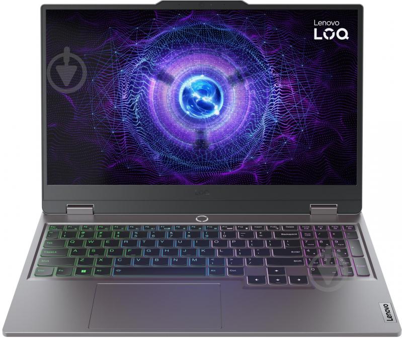 Ноутбук Lenovo LOQ 15IRX9 15,6" (83DV00S8RA) luna grey - фото 1