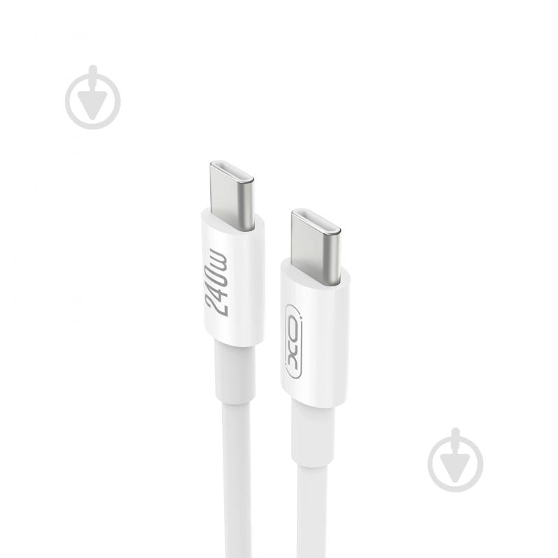 Дата-кабель Xo NB-Q298-CC 1 м white (NB-Q298-CC.white) - фото 1
