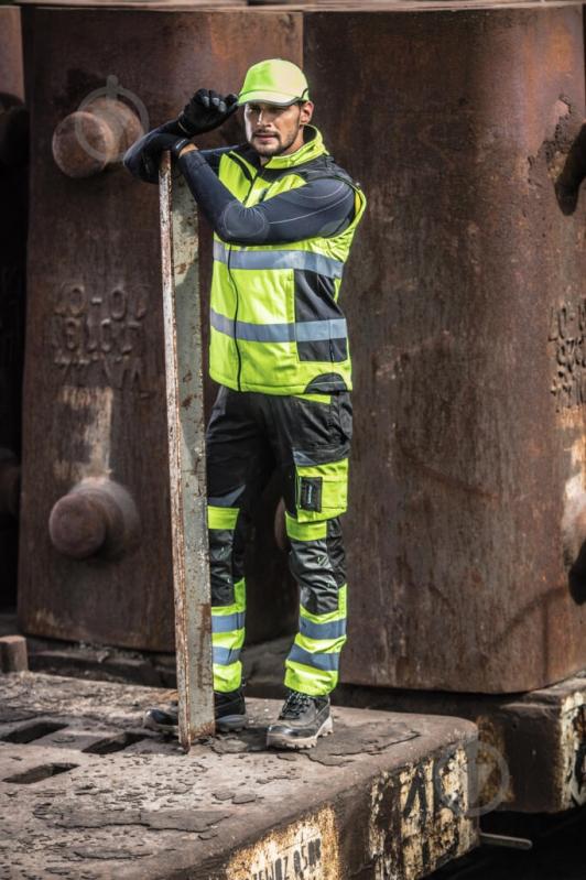 Термофутболка Lahti Pro р. SM L4120101 черный с серым - фото 2