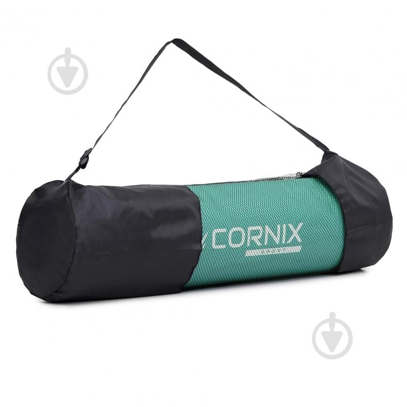 Коврик для йоги и фитнеса Cornix 183 x 61 x 1 cм XR-0248 мятный - фото 4