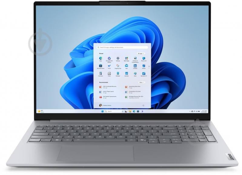 Ноутбук Lenovo ThinkBook 16 G8 IAL 16" (21SK0080RA) arctic grey - фото 1 Ноутбук Lenovo ThinkBook 16 G8 IAL 16" (21SK0080RA) arctic grey - фото 1