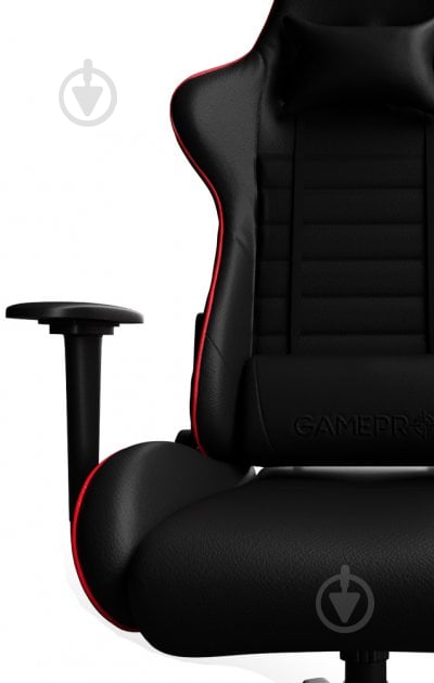 Крісло GamePro Rush Black-Red (GC-575-Black-Red) чорно-червоний - фото 4