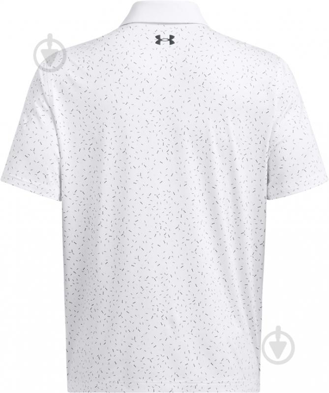 Поло Under Armour UA T2G PRINTED POLO 1383715-100 р.L белый - фото 4